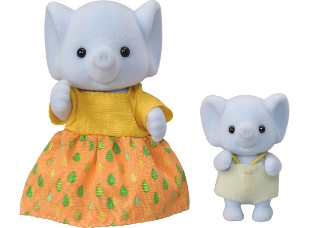 خانه 3 طبقه Blue Terrace همراه با عروسک مادر و فرزند Sylvanian Families, image 8