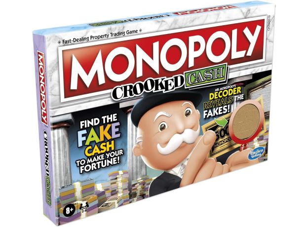 بازی فکری مونوپولی Monopoly مدل Crooked Cash, image 12
