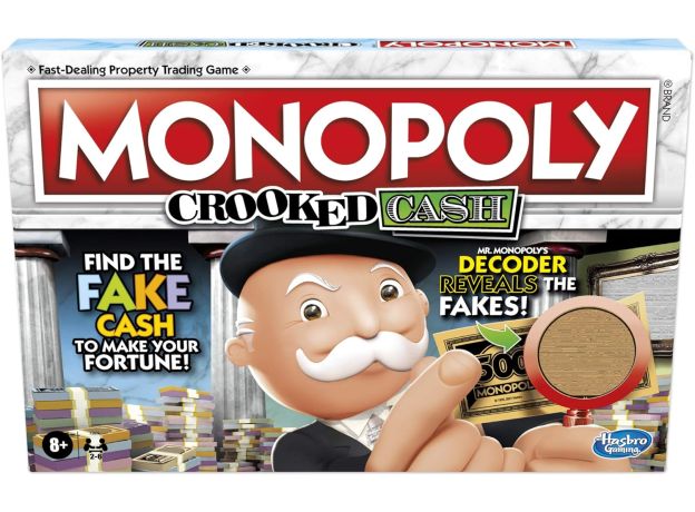 بازی فکری مونوپولی Monopoly مدل Crooked Cash, image 11