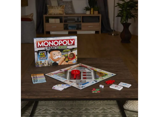 بازی فکری مونوپولی Monopoly مدل Crooked Cash, image 7
