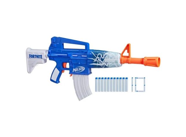 تفنگ نرف Nerf مدل Fortnite Blue Shock, image 3