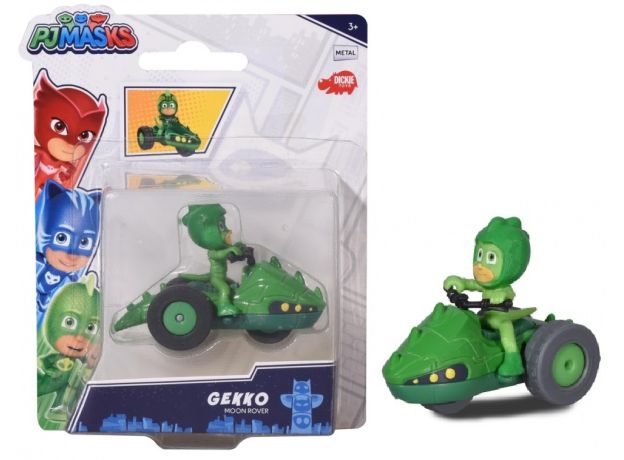 موتور فلزی گروه شب نقاب PJ Masks سری Moon Rover مدل Gekko, تنوع: 203141012-Gekko, image 