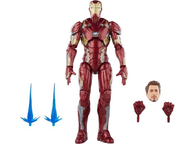 فیگور 15 سانتی مرد آهنی با لباس 46 ام سری Legends, تنوع: F6517-Iron Man, image 4