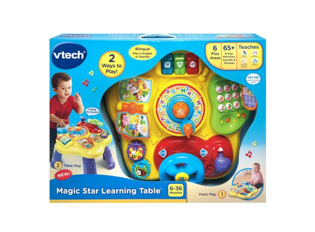 میز بازی دو حالته ستاره‌ای زرد Vtech, تنوع: 181500vt-Yellow, image 3