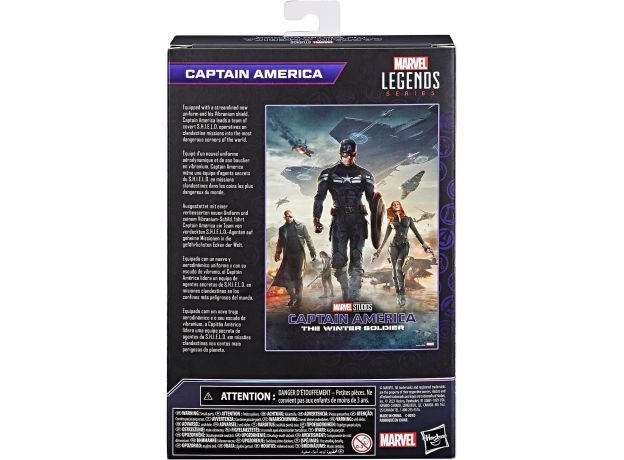 فیگور 15 سانتی کاپیتان آمریکا سری Legends مارول, تنوع: F6520-Captain America, image 7