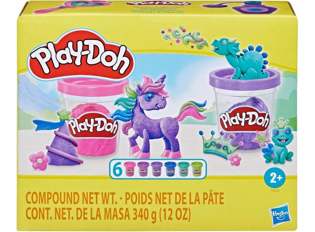 پک 6 تایی خمیربازی Play Doh مدل درخشان, image 3