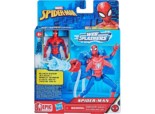 فیگور 10 سانتی مرد عنکبوتی به همراه اکسسوری آبپاش, تنوع: F8294-Spider-Man, image 11