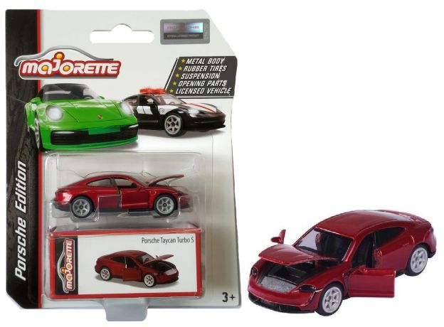 پک تکی ماشين پورشه قرمز  Taycan Turbo S, تنوع: 212053153-Porsche Taycan Red, image 