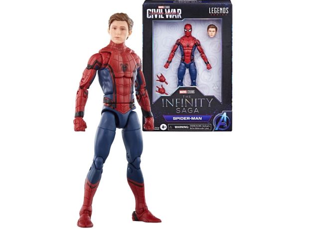 فیگور 15 سانتی مرد عنکبوتی سری Legends مارول, تنوع: F6518-Spider-Man, image 