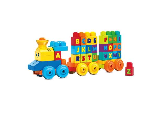 بلاک های ساختنی Fisher Price مدل قطار موزیکال ABC, image 5