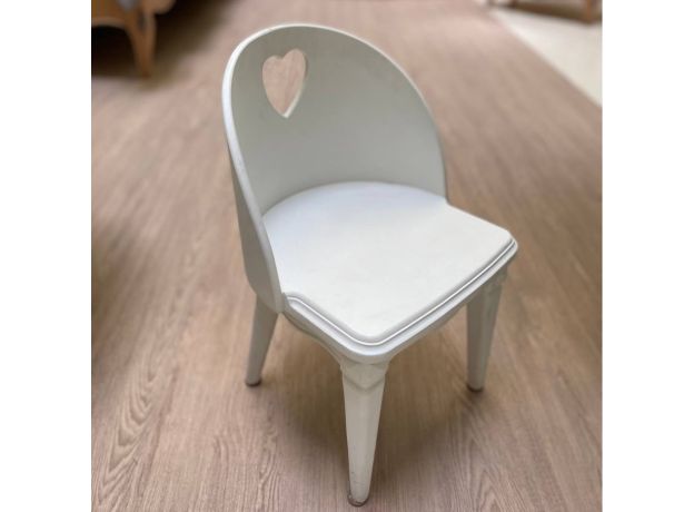 صندلی قلبی سفید چوبی کاما, تنوع: 11011-CM-Chair, image 6