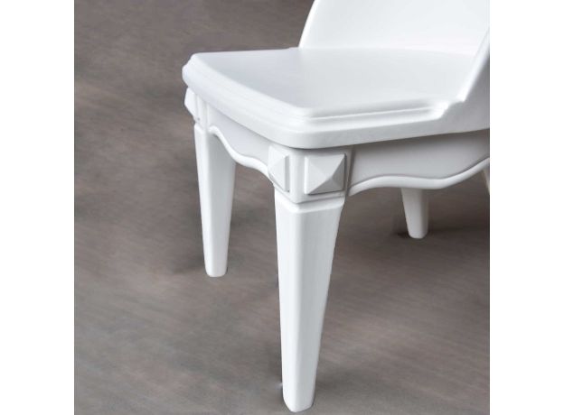 صندلی قلبی سفید چوبی کاما, تنوع: 11011-CM-Chair, image 7