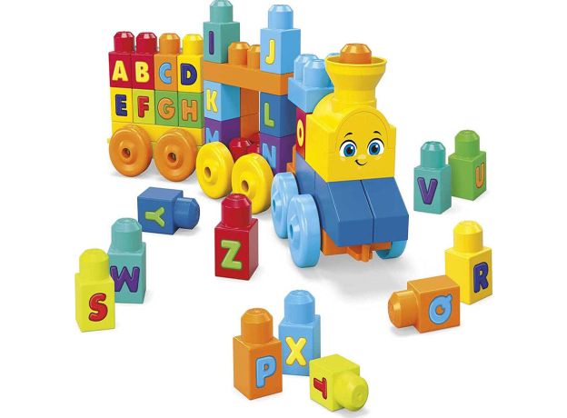 بلاک های ساختنی Fisher Price مدل قطار موزیکال ABC, image 4