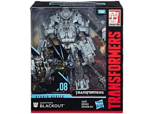فیگور بلک اوت ترنسفورمرز Transformers سری Studio, تنوع: E0703-Blackout, image 4