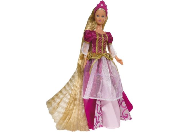 عروسک 29 سانتی Steffi Love مدل Rapunzel با لباس سرخابی, تنوع: 105738831-magenta, image 3