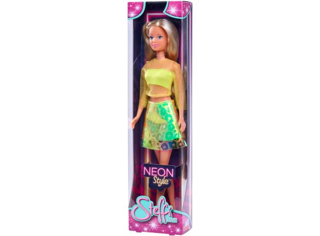 عروسک 29 سانتی Steffi Love مدل Neon Style با لباس سبز, تنوع: 105733665-Green, image 