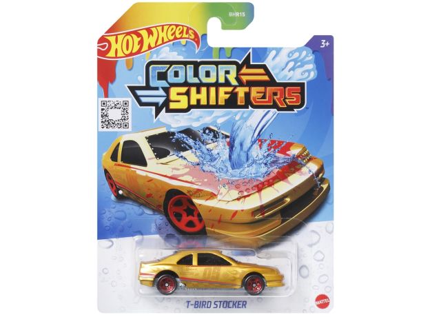 ماشین تغییر رنگ دهنده Hot Wheels سری Colour Shifters مدل 57 T-Bird Stocker, تنوع: BHR15-T-Bird Stocker, image 3