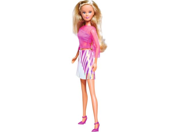 عروسک 29 سانتی Steffi Love مدل Neon Style با لباس صورتی, تنوع: 105733665-Pink, image 2