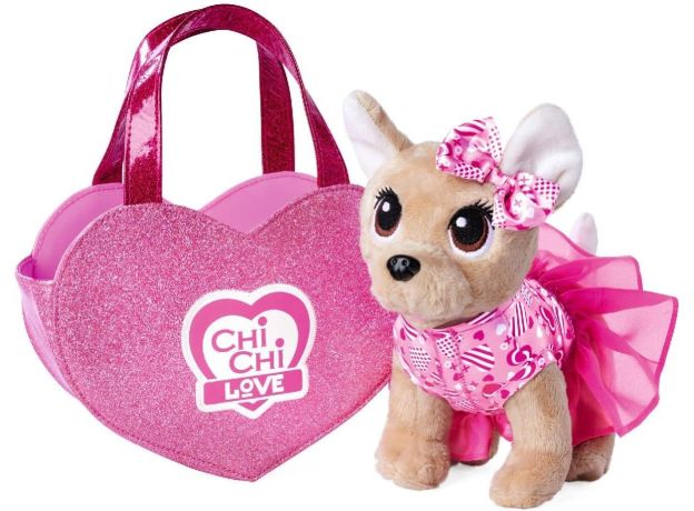 عروسک هاپو پولیشی 20 سانتی Chi Chi Love با کیف قلبی, تنوع: 105890055-Chihuahua Dog, image 4