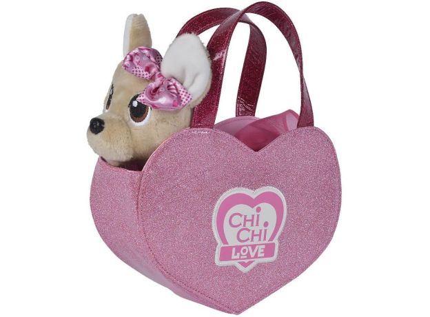 عروسک هاپو پولیشی 20 سانتی Chi Chi Love با کیف قلبی, تنوع: 105890055-Chihuahua Dog, image 5