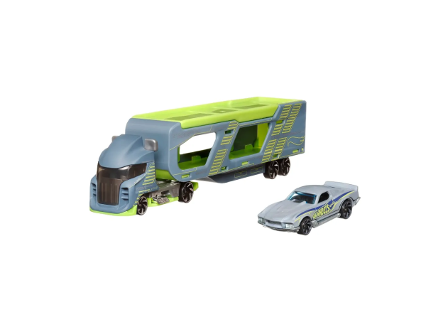 تریلی و ماشین Hot Wheels مدل Tall Order Hauler, تنوع: BDW51-Tall Order Hauler, image 3