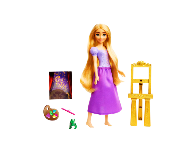 عروسک 28 سانتی پرنسس راپونزل دیزنی, تنوع: HLW34-Rapunzel, image 
