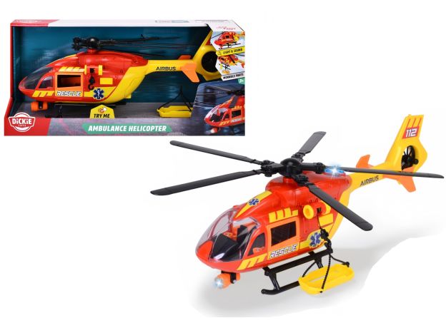 هلیکوپتر آمبولانس 36 سانتی Dickie Toys مدل Airbus H145, image 