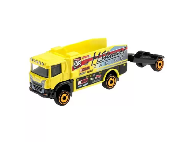 کامیون مسابقه ای Hot Wheels مدل Scania Rally Truck, تنوع: BFM60-979J-Scania Rally Truck, image 2