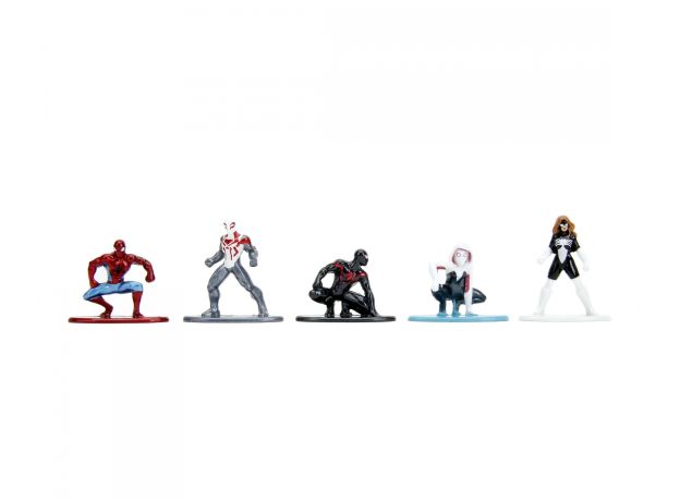 ست 18 تایی فیگورهای فلزی Spider Man سری 9, image 5