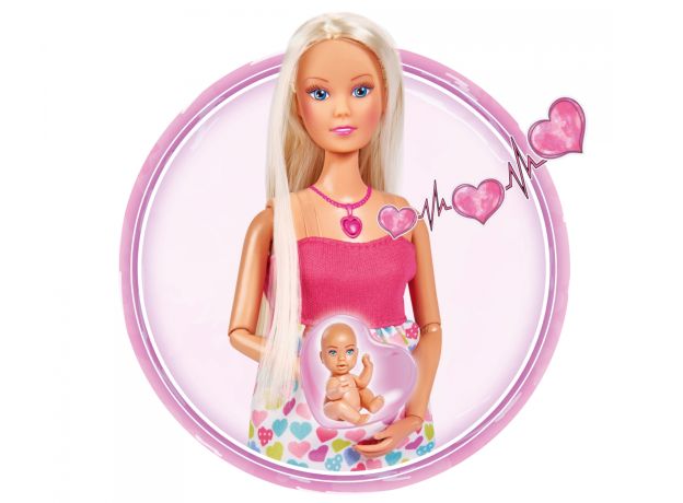 عروسک 29 سانتی Steffi Love با نوزاد تازه متولد شده, image 8