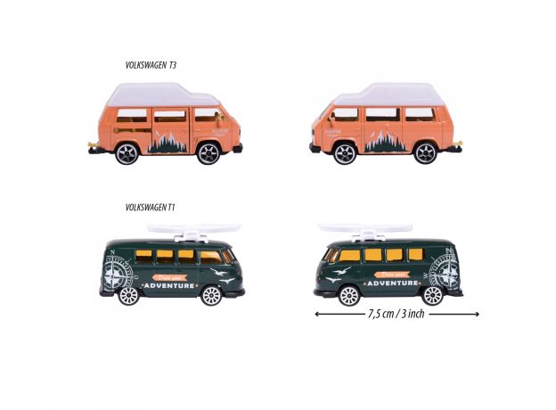 پک دوتایی ماشين های ماجراجویی Majorette مدل Volkswagen, تنوع: 212055006-Orange and Black, image 5