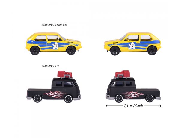 پک دوتایی ماشين های ماجراجویی Majorette مدل Volkswagen, تنوع: 212055006-Black and Yellow, image 5
