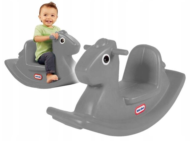 اسب گهواره ‌ای Little Tikes طوسی, تنوع: 174216-Gray, image 5