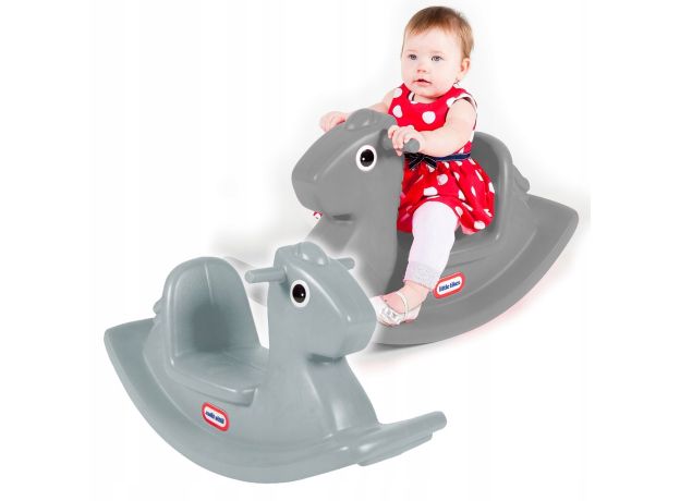 اسب گهواره ‌ای Little Tikes طوسی, تنوع: 174216-Gray, image 4