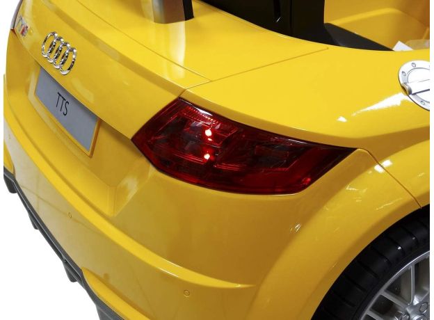 ماشین شارژی سواری دو سرعته آئودی TTS راستار Rastar مدل زرد, image 6