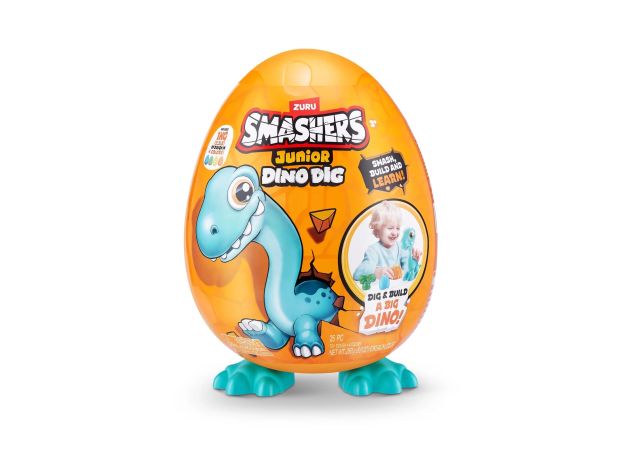 تخم دایناسور بزرگ اسمشرز Smashers سری Junior Dino Dig آبی, تنوع: 74115-Blue, image 10