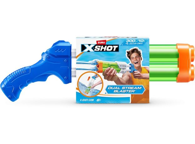 تفنگ آبپاش ایکس شات X-Shot سری Dual Stream Blaster سایز کوچک, image 5