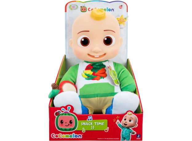 عروسک پولیشی 27 سانتی موزیکال جی جی CoComelon, تنوع: CMW0180-JJ Doll, image 