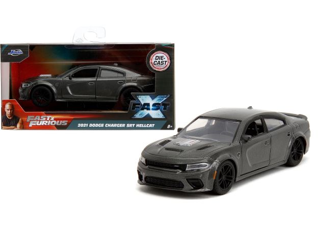 ماشین فلزی دوج چارجر Fast & Furious مدل Srt Hellcat با مقیاس 1:32, تنوع: 253202000-Dodge Charger, image 