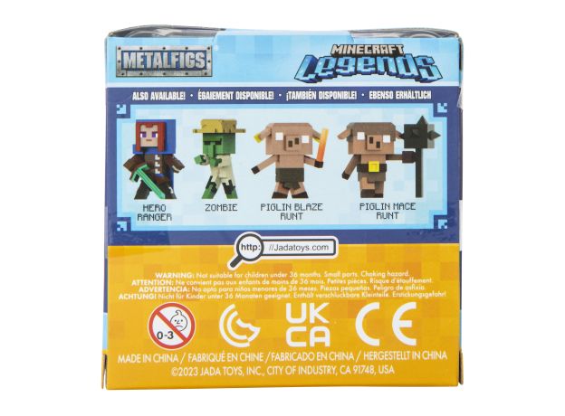 فیگور فلزی 6 سانتی Minecraft Legends مدل زامبی, تنوع: 253260004-Zombie, image 6
