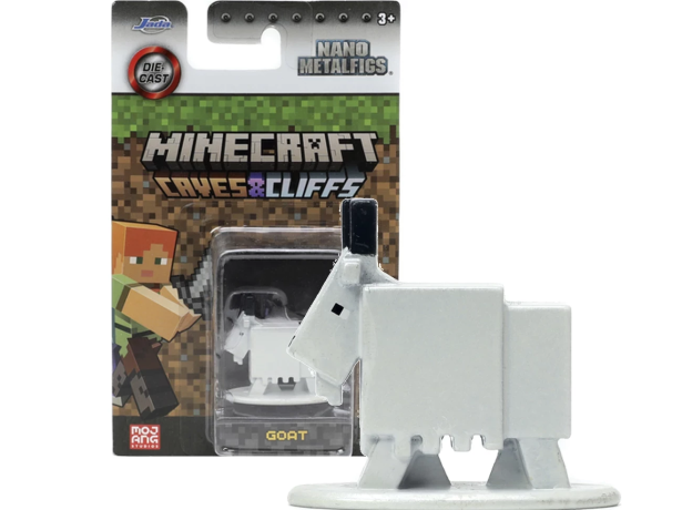 نانو فیگور فلزی Minecraft مدل Goat, تنوع: 253261002-Goat, image 