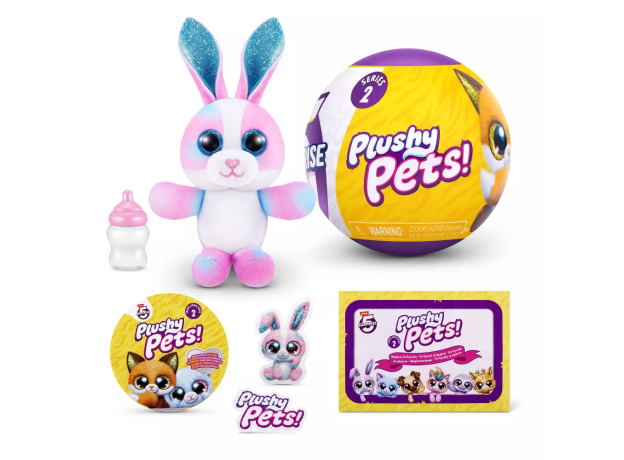 عروسک پولیشی سورپرایزی Plushy Pets سری 2, image 