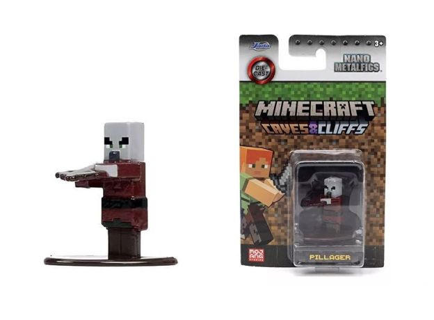 نانو فیگور فلزی Minecraft مدل Pillager, تنوع: 253261002-Pillager, image 
