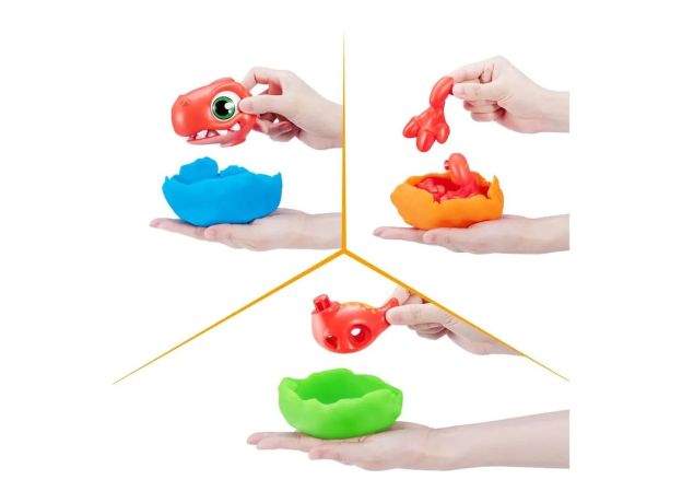 تخم دایناسور کوچک اسمشرز Smashers سری Junior Dino Dig قرمز, تنوع: 74116-Red, image 6