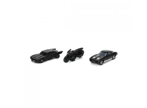 پک 3 تایی ماشین‌های فلزی کوچک Hollywood Rides مدل بتمن, تنوع: 253251013-Batman, image 2