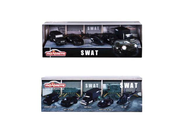 پک 5 تايی ماشين های فلزی Majorette مدل SWAT, image 4