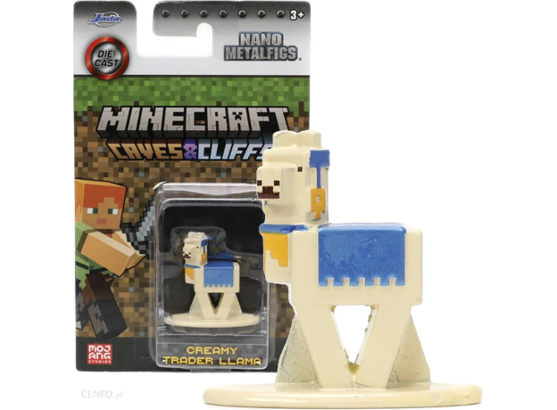 نانو فیگور فلزی Minecraft مدل Creamy Trader Llama, تنوع: 253261002-Creamy Trader Llama, image 