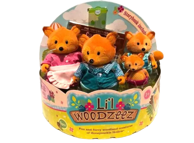 خانواده 4 نفری روباه های Li'l Woodzeez مدل Tippytail, image 2