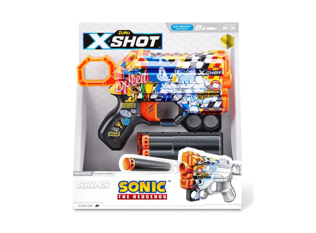 تفنگ ایکس شات X-Shot سری Skins مدل Super Speed, تنوع: 36660-Super Speed, image 