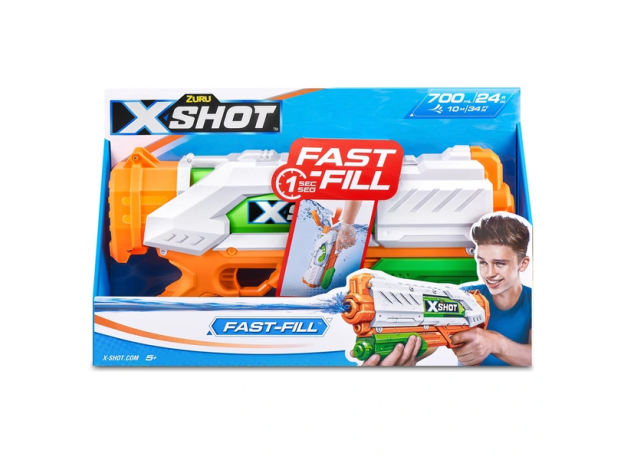 تفنگ آبپاش ایکس شات X-Shot مدل Fast Fill, image 5